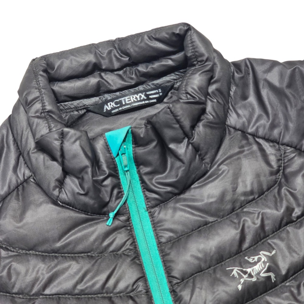 Arc'teryx Cerium LT Jacket Women S Black Puffer Down Full Zip Insulated